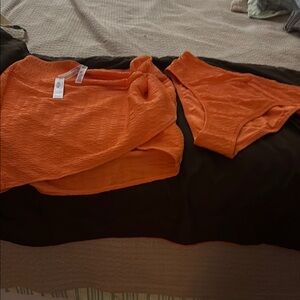 Victoria's Secret Orange Bikini Set Classic Swimwear